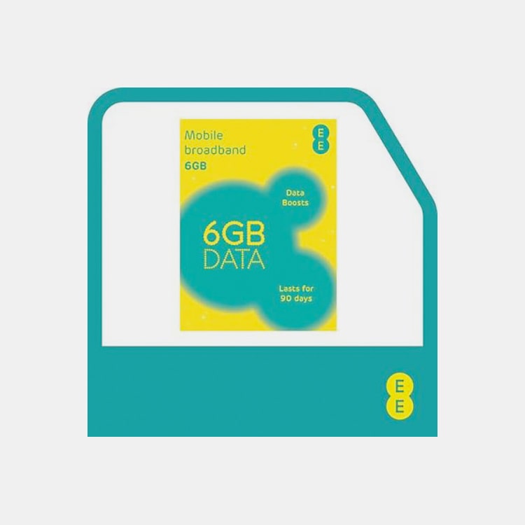  EE 6gb Data Sim Card